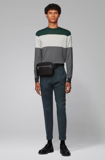 Hugo Boss Boss Men's T-Glover3 Lc Slim-Fit Formal Wool Trousers | Smart  Closet